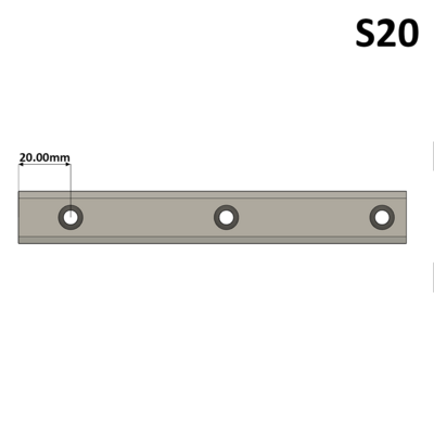 STANDARD LENGTH S20 RAIL LSD TPS