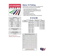 N12CNA ATP TUBING<BR>NYLON 1/2" X .375" 500' NATURAL