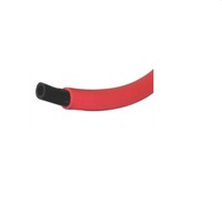 ATP TUBING&lt;BR&gt;WELD SPATTER 6MM X 4MM 100M BLACK/RED