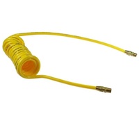 COILHOSE COIL&lt;BR&gt;PU 3/4&quot; X .467&quot; 15&#39; YELLOW W/1/2&quot; FITTINGS