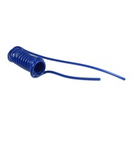 PU14-10W1-B COILHOSE COIL<BR>PU 3/8" X 1/4" 10' WL BLUE