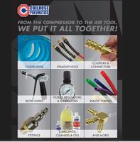 COILHOSE COIL&lt;BR&gt;PU 3/8&quot; X 1/4&quot; 20&#39; WL BLACK W/3/8&quot; FITTING