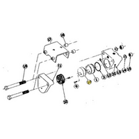 07011005 TOLOMATIC BRAKE PUCKS (PADS), P10 SERIES, 90222 10