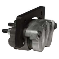 TOLOMATIC PNEUMATIC CALIPER BRAKE, SINGLE ACTING, FLOATING MOUNT - FIXED DISC, 5/32&quot; THICK (P200SAF)