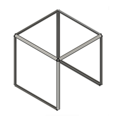 HOOD FRAME MODULAR SOLUTION ROUND CORNER HOOD ENCLOSURE FRAME ONLY