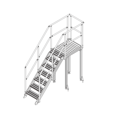 MODULAR SOLUTION STAIR AND PLATFORM DESIGN-2