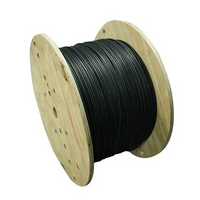 ELCO CABLE DRUM, BLACK JACKET 3*0.25MM²(24AWG) 100 METERS, PUR/PP BENDING 5 MILLION CABLE