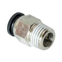 FLOFLEX COMPOSITE PUSH-IN PNEUMATIC FITTING, 8MM TUBE X 1/4&quot; BSPT MALE REDUCER