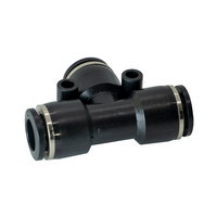 FLOFLEX COMPOSITE PUSH-IN PNEUMATIC FITTING, 10MM TUBE UNION TEE