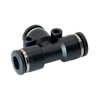FLOFLEX COMPOSITE PUSH-IN PNEUMATIC FITTING, 5/32&quot;&quot; TUBE UNION TEE