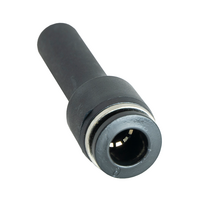 FLOFLEX COMPOSITE PUSH-IN PNEUMATIC FITTING, 8MM TUBE STEM X 6 MM TUBE PLUG-IN REDUCER