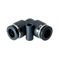 FLOFLEX COMPOSITE PUSH-IN PNEUMATIC FITTING, 5/16&quot; TUBE UNION 90 DEGREE ELBOW