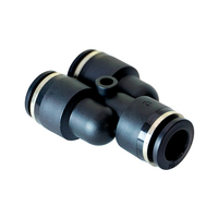 FLOFLEX COMPOSITE PUSH-IN PNEUMATIC FITTING, 10MM TUBE UNION &quot;Y&quot;