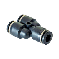 FLOFLEX COMPOSITE PUSH-IN PNEUMATIC FITTING, 6MM TUBE UNION &quot;Y&quot;