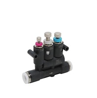 PISCO SPEED CONTROL&lt;BR&gt;8MM TUBE 2-STAGE KNOB ADJ
