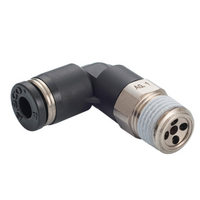 PISCO FIXED ORIFICE FLOW CONTROL&lt;BR&gt;1/4&quot; TUBE X 1/4&quot; NPT MALE METER OUT (2.0MM ORIFICE)
