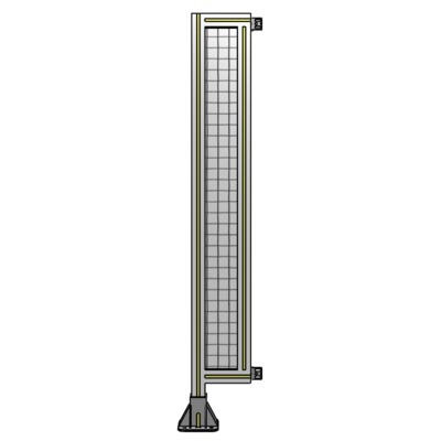 SINGLE PANEL-LEG ON LEFT WITH HINGES 1400MM X 200MM  1&quot; MESH, AS A KIT