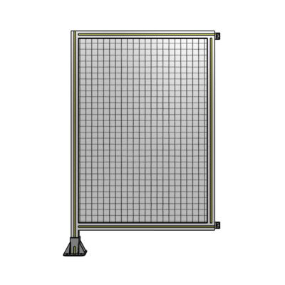 SINGLE PANEL-LEG ON LEFT WITH HINGES 1400MM X 900MM  1&quot; MESH, AS A KIT