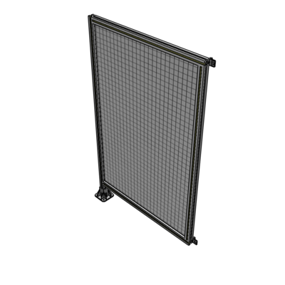 A1-1700-1050-0150-HYMFK SINGLE PANEL-LEG ON LEFT WITH HINGES 1700MM X 1050MM  1" MESH, AS A KIT