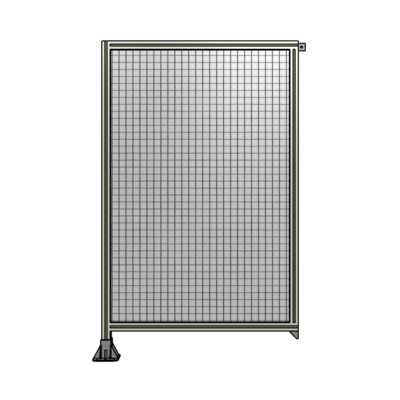 SINGLE PANEL-LEG ON LEFT WITH TIE PLATES AND ANGLE 1700MM X 1050MM  1&quot; MESH, AS A KIT