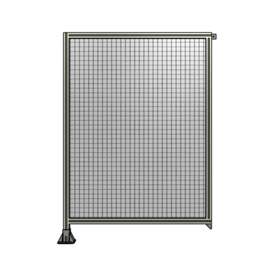 SINGLE PANEL-LEG ON LEFT WITH TIE PLATES AND ANGLE 1700MM X 1200MM  1&quot; MESH, AS A KIT
