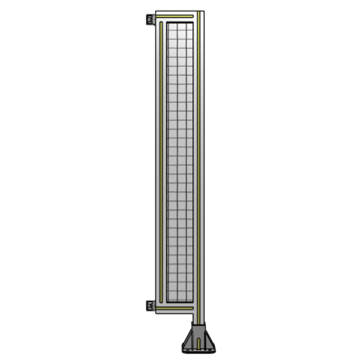 SINGLE PANEL-LEG ON RIGHT WITH HINGES 1400MM X 200MM  1&quot; MESH, AS A KIT
