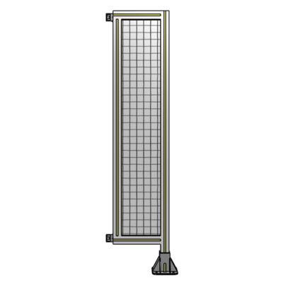 SINGLE PANEL-LEG ON RIGHT WITH HINGES 1400MM X 300MM  1&quot; MESH, AS A KIT