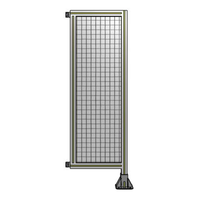 SINGLE PANEL-LEG ON RIGHT WITH HINGES 1400MM X 450MM  1&quot; MESH, FULLY ASSEMBLED