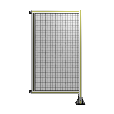 SINGLE PANEL-LEG ON RIGHT WITH HINGES 1400MM X 750MM  1&quot; MESH, AS A KIT