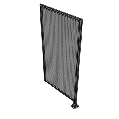 A2-2135-1050-0150-HYMFK SINGLE PANEL-LEG ON RIGHT WITH HINGES 2135MM X 1050MM 1" MESH, AS A KIT