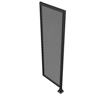 A2-2400-0750-0150-HYMFK SINGLE PANEL-LEG ON RIGHT WITH HINGES 2400MM X 750MM 1" MESH, AS A KIT