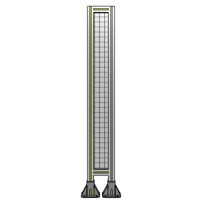 SINGLE PANEL-LEG ON  BOTH SIDES  1400MM X 200MM  1&quot; MESH, AS A KIT