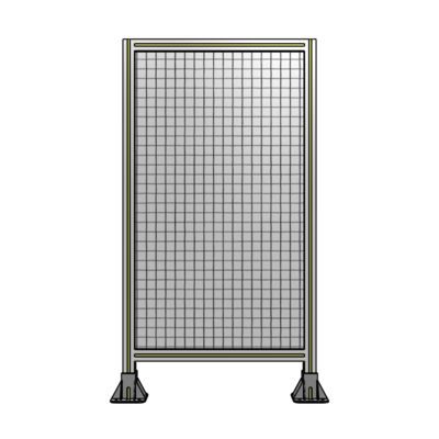 SINGLE PANEL-LEG ON  BOTH SIDES  1400MM X 750MM  1&quot; MESH, AS A KIT