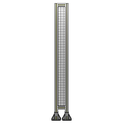 SINGLE PANEL-LEG ON  BOTH SIDES  1700MM X 200MM  1&quot; MESH, FULLY ASSEMBLED
