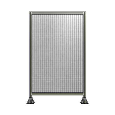 SINGLE PANEL-LEG ON  BOTH SIDES  1700MM X 1050MM  1&quot; MESH, FULLY ASSEMBLED