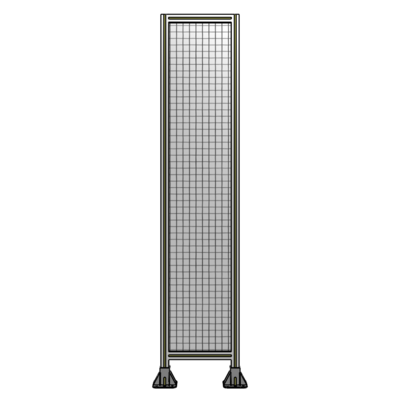 SINGLE PANEL-LEG ON  BOTH SIDES  2135MM X 450MM  1&quot; MESH, FULLY ASSEMBLED