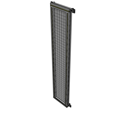 A4-1700-0300-0150-HYMZK SINGLE PANEL-NO LEGS WITH HINGES 1700MM X 300MM 1" MESH, AS A KIT