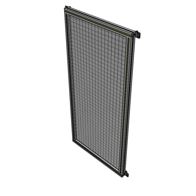 A4-1700-0750-0150-HYMZA SINGLE PANEL-NO LEGS WITH HINGES 1700MM X 750MM  1" MESH, FULLY ASSEMBLED