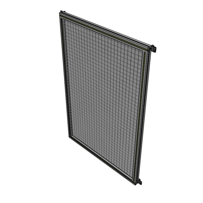 A4-1700-1050-0150-HYMZA SINGLE PANEL-NO LEGS WITH HINGES 1700MM X 1050MM  1" MESH, FULLY ASSEMBLED