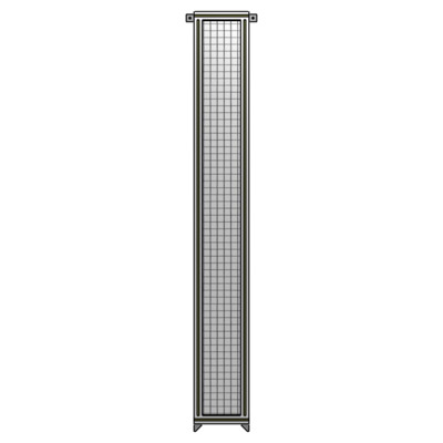 SINGLE PANEL-NO LEGS WITH TIE PLATES AND ANGLE 2400MM X 300MM  1&quot; MESH, AS A KIT