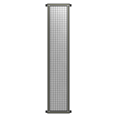 SINGLE PANEL-NO LEGS WITH HINGES 2400MM X 450MM  1&quot; MESH, AS A KIT