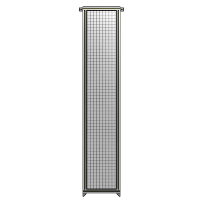 SINGLE PANEL-NO LEGS WITH TIE PLATES AND ANGLE 2400MM X 450MM  1&quot; MESH, AS A KIT