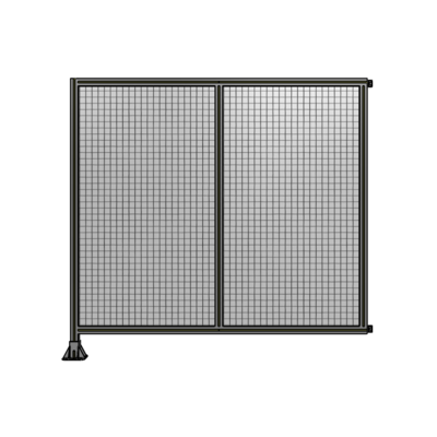 DOUBLE PANEL-LEG ON LEFT, HINGE ON RIGHT 1700MM X 1800MM  1&quot; MESH, AS A KIT