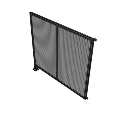 B1-1700-1800-0150-HYMFA DOUBLE PANEL-LEG ON LEFT, HINGE ON RIGHT 1700MM X 1800MM  1" MESH, AS A KIT