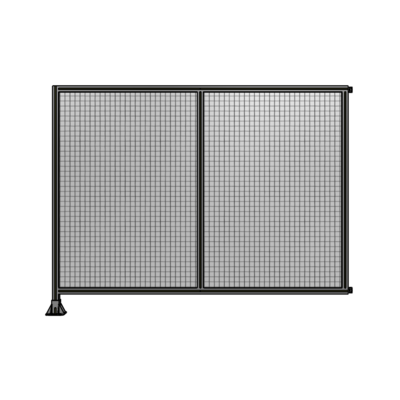 DOUBLE PANEL-LEG ON LEFT, HINGE ON RIGHT 1700MM X 2200MM  1&quot; MESH, FULLY ASSEMBLED