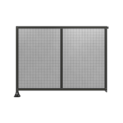 B1-1700-2200-0150-TYMFA DOUBLE PANEL-LEG ON LEFT, TIE PLATE AND ANGLE ON RIGHT 1700MM X 2200MM 1" MESH, FULLY ASSEMBLED