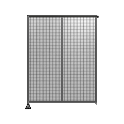 DOUBLE PANEL-LEG ON LEFT, TIE PLATE AND ANGLE ON RIGHT 2400MM X 1800MM  1" MESH, AS A KIT