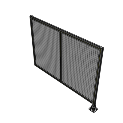 B2-1400-1800-0150-HYMFK DOUBLE PANEL-LEG ON RIGHT, HINGE ON LEFT 1400MM X 1800MM  1" MESH, AS A KIT