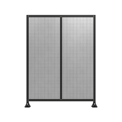 DOUBLE PANEL-LEG ON EACH SIDE  2400MM X 1800MM  1&quot; MESH, FULLY ASSEMBLED