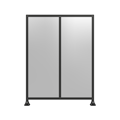 DOUBLE PANEL-LEG ON EACH SIDE 2400MM X 1800MM  1/4&quot; POLYCARBONATE, AS A KIT